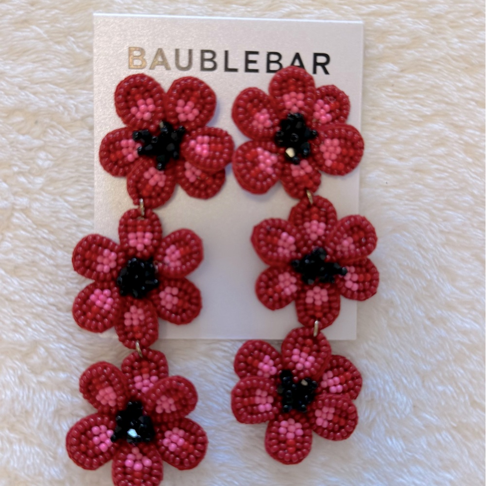 Baublebar Beaded Flower Earrings